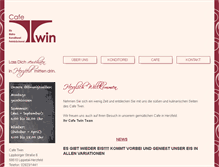 Tablet Screenshot of cafetwin.de